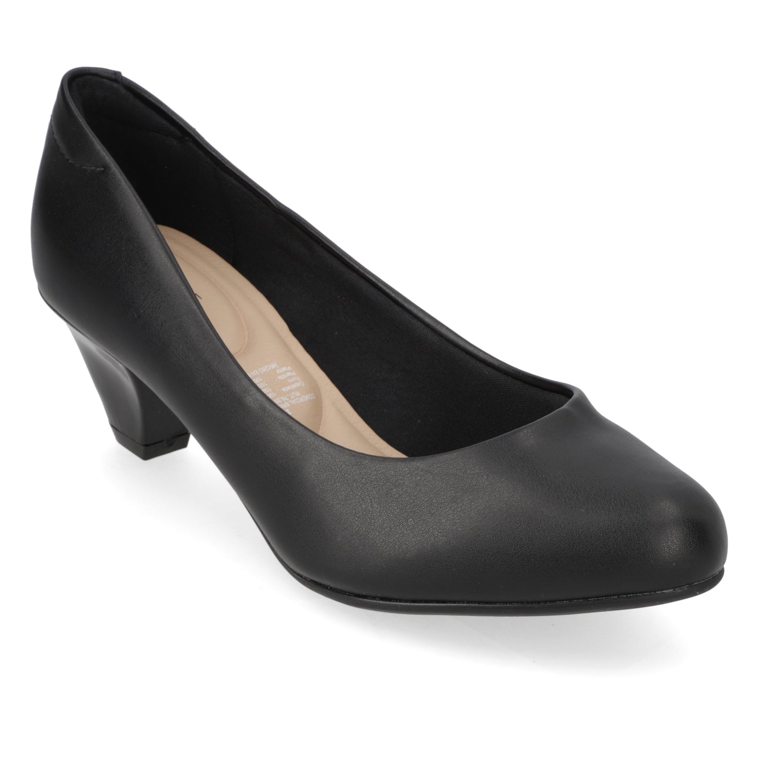 Taco Ancho 3 cm Negro Modare