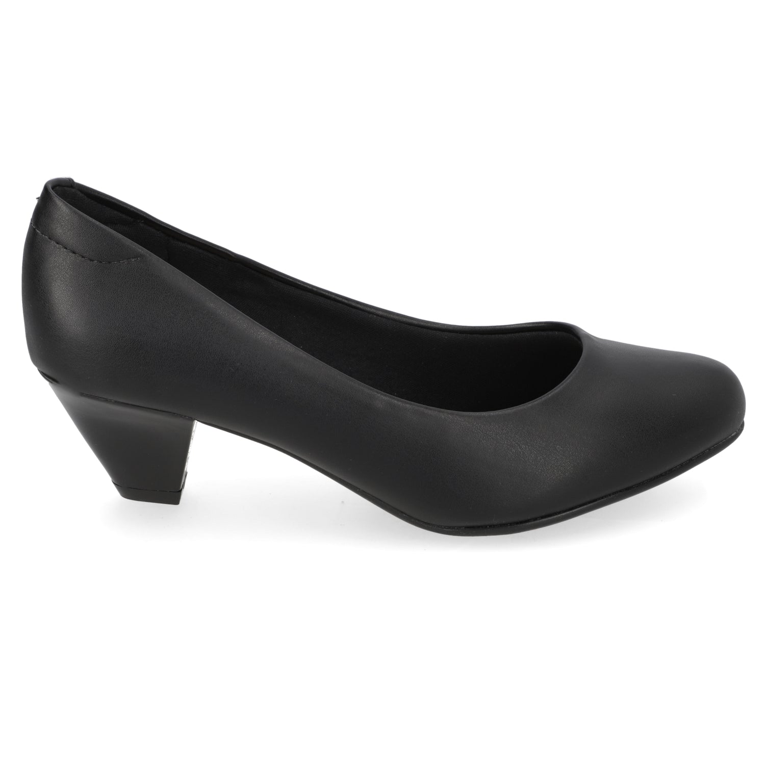 Taco Ancho 3 cm Negro Modare