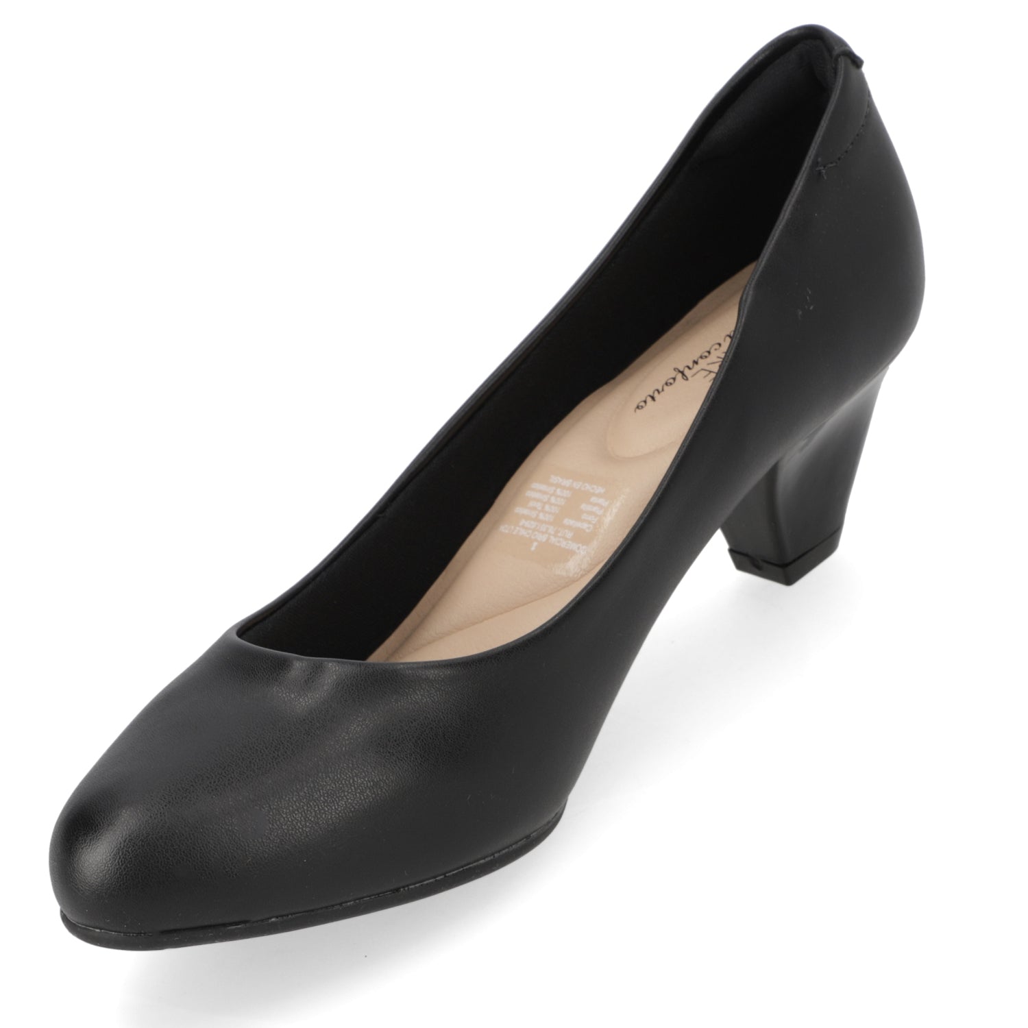 Taco Ancho 3 cm Negro Modare