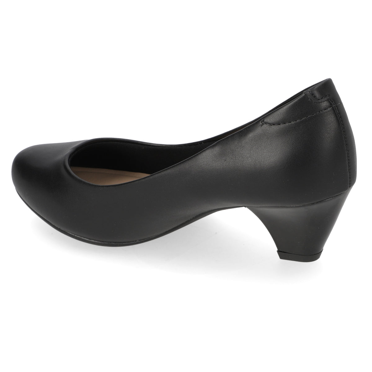 Taco Ancho 3 cm Negro Modare