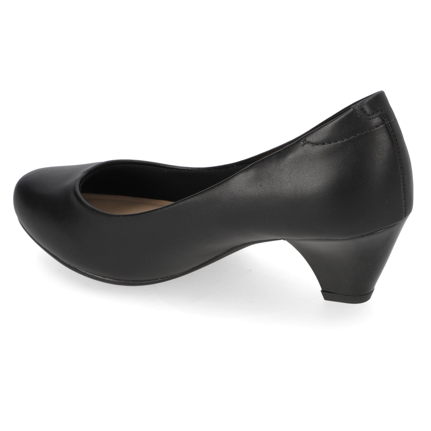 Taco Ancho 3 cm Negro Modare