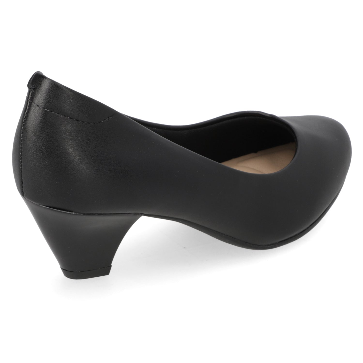 Taco Ancho 3 cm Negro Modare