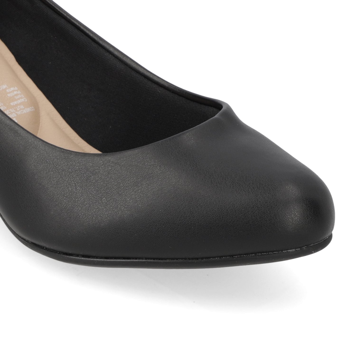 Taco Ancho 3 cm Negro Modare