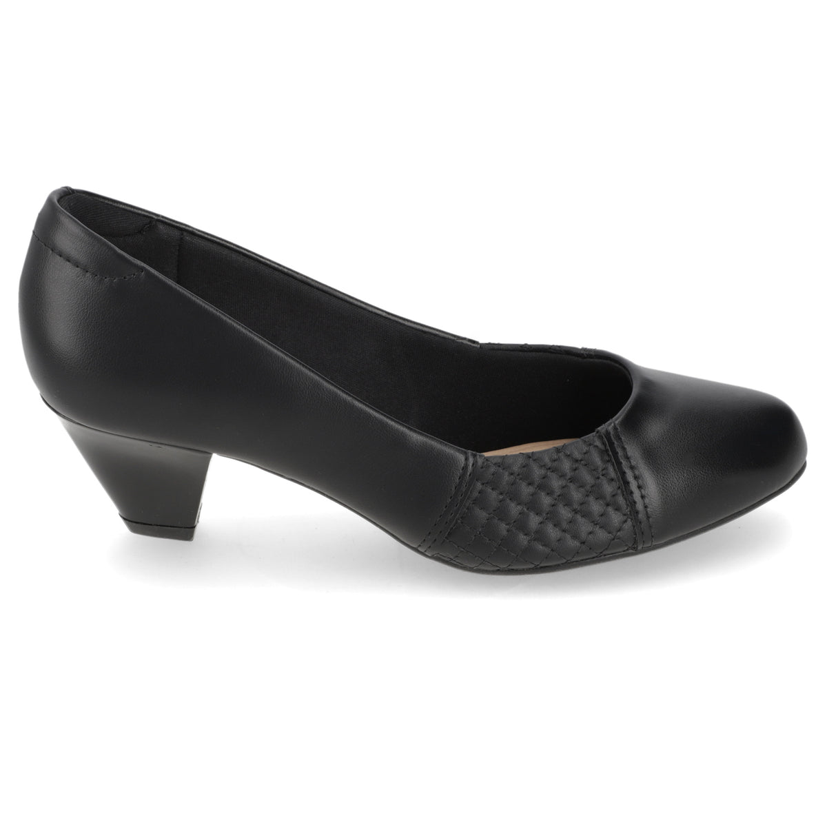 Taco Ancho 3 cm Negro Modare