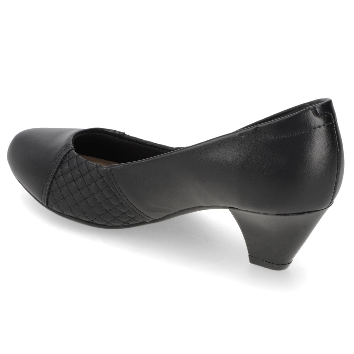 Taco Ancho 3 cm Negro Modare