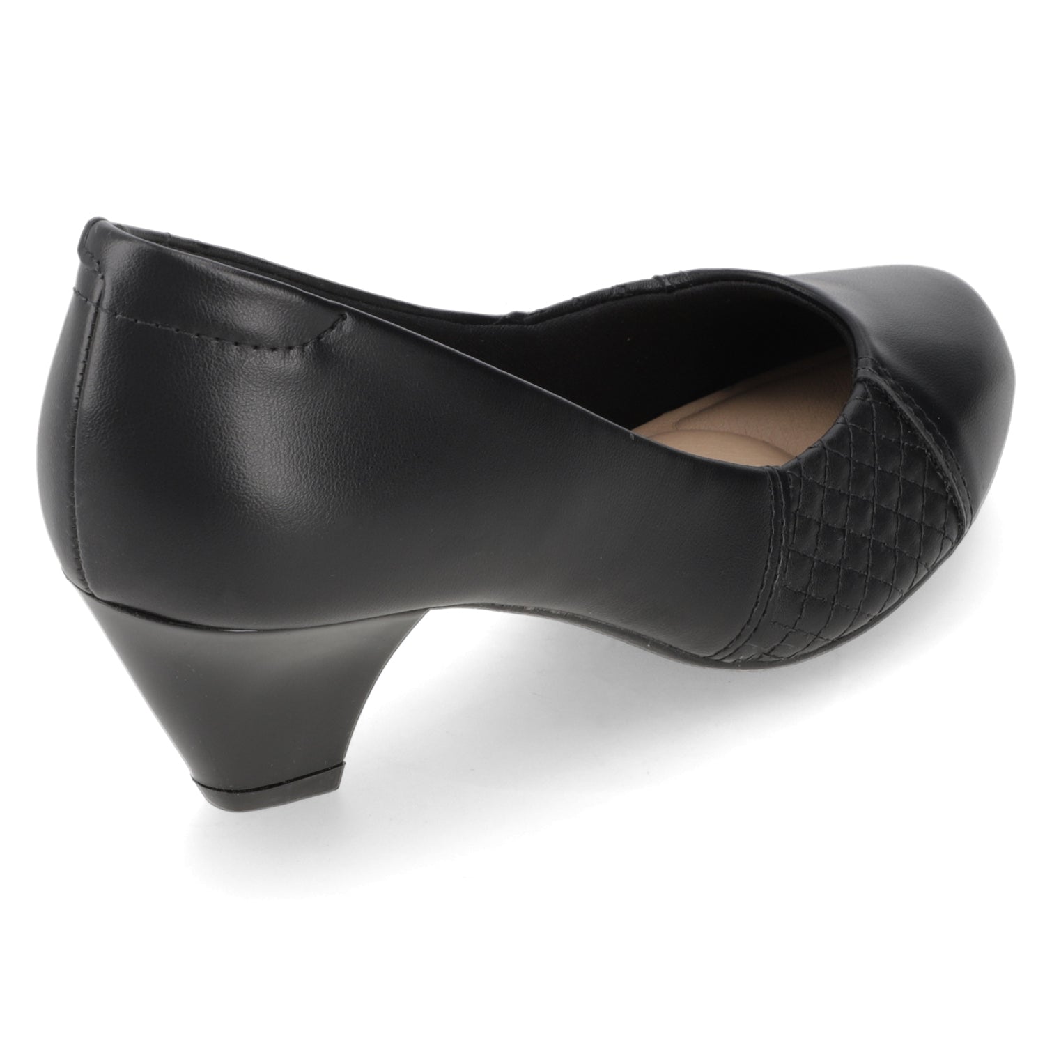 Taco Ancho 3 cm Negro Modare