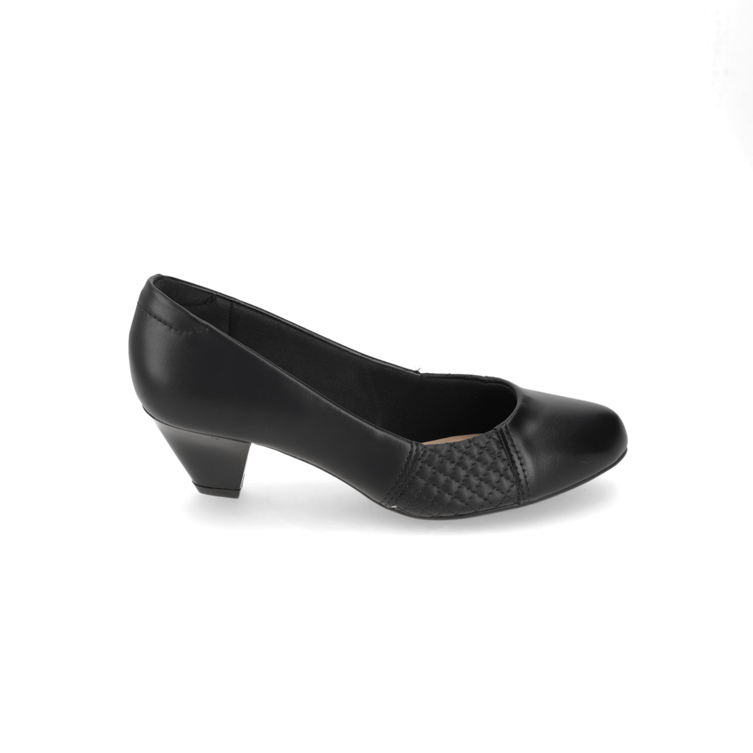 Taco Ancho 3 cm Negro Modare