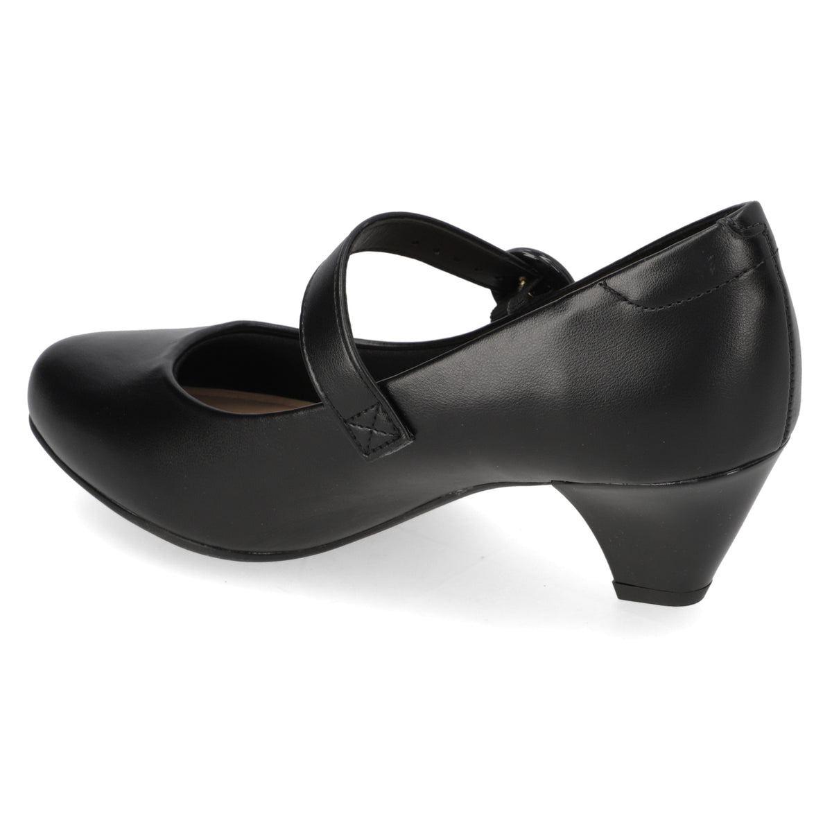 Taco Confort Eco Cuero Negro 35 / Negro