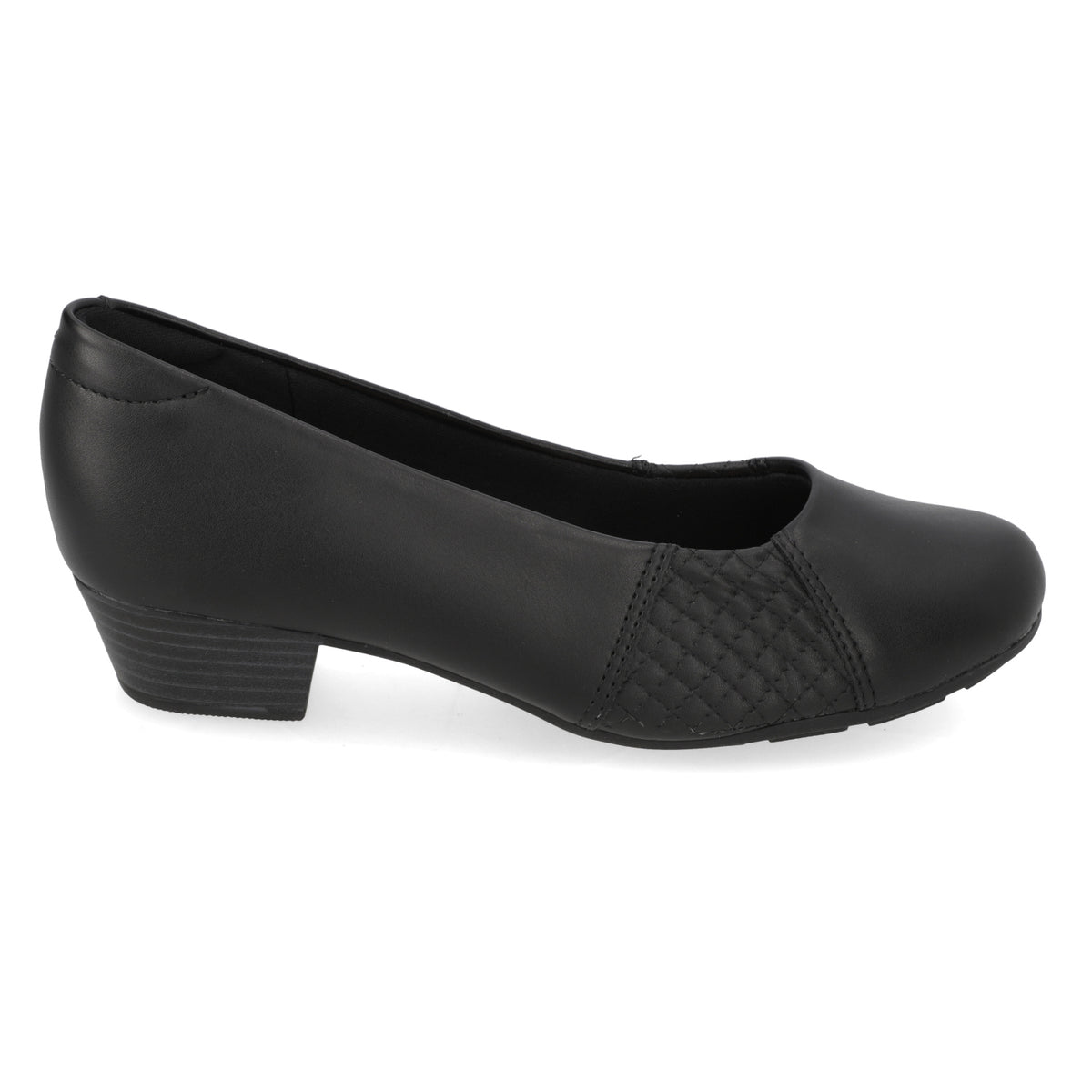 Taco Ancho 3 cm Negro Modare 35 / Negro