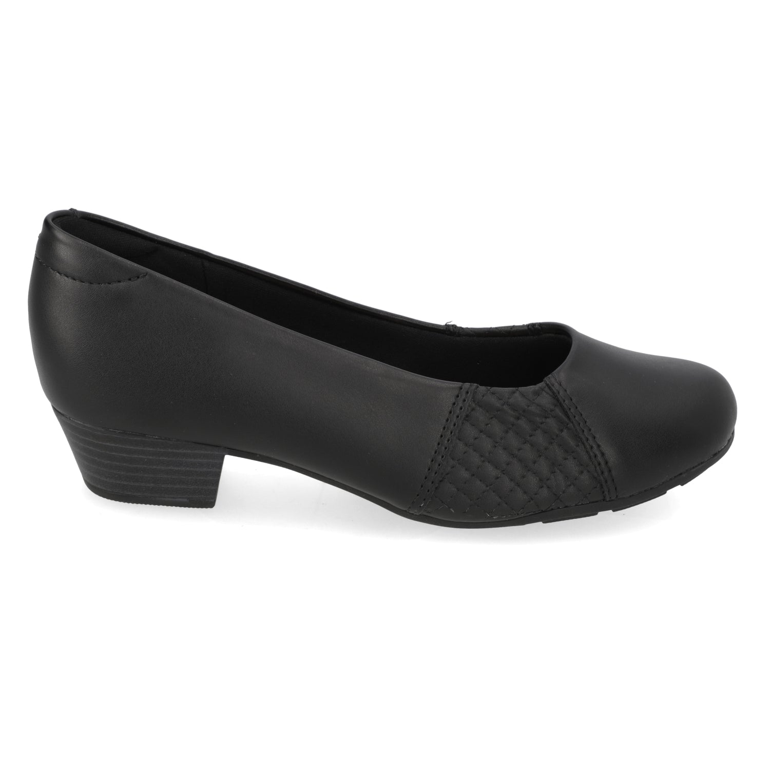 Taco Ancho 3 cm Negro Modare 35 / Negro