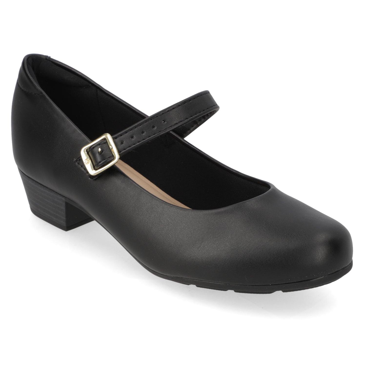 Taco Ancho 3 cm Negro Modare