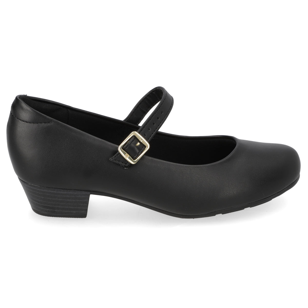 Taco Ancho 3 cm Negro Modare