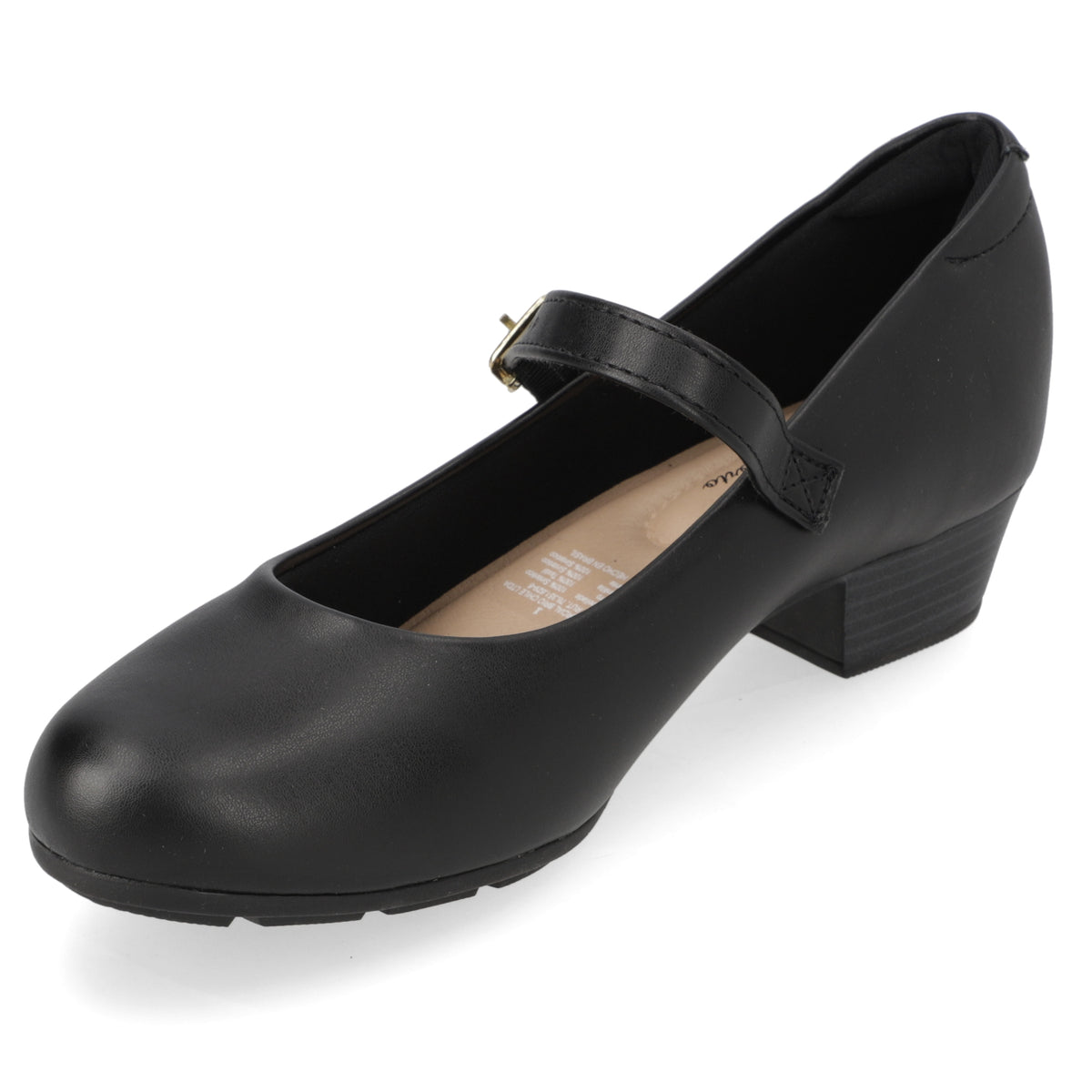 Taco Ancho 3 cm Negro Modare