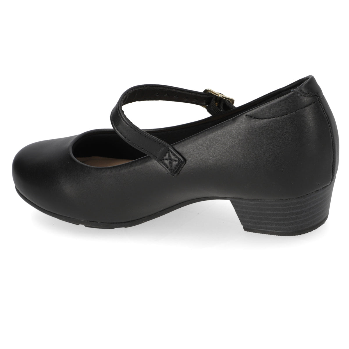 Taco Ancho 3 cm Negro Modare