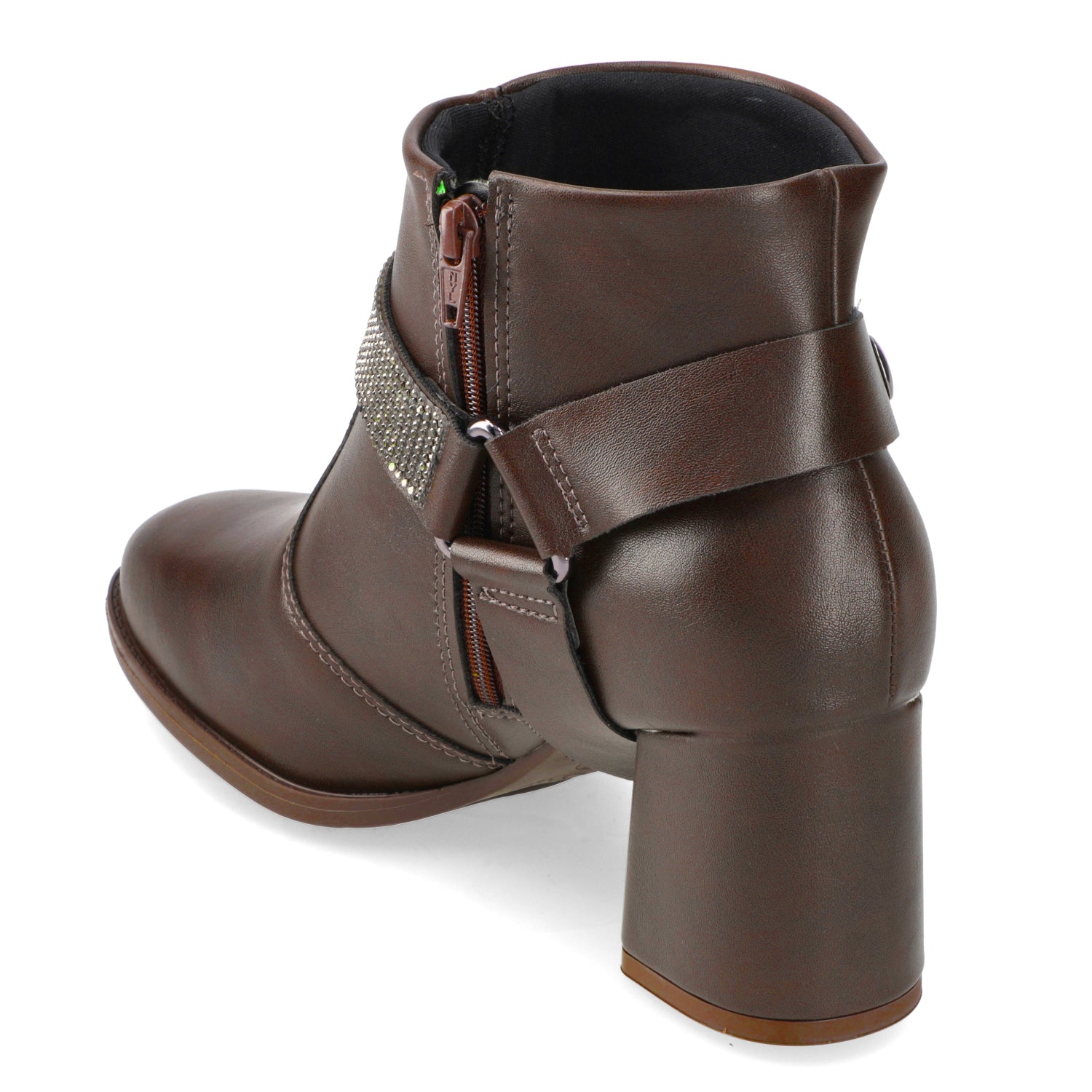 Botin Taco Ancho 7 cm Chocolate Modare 35 / Chocolate