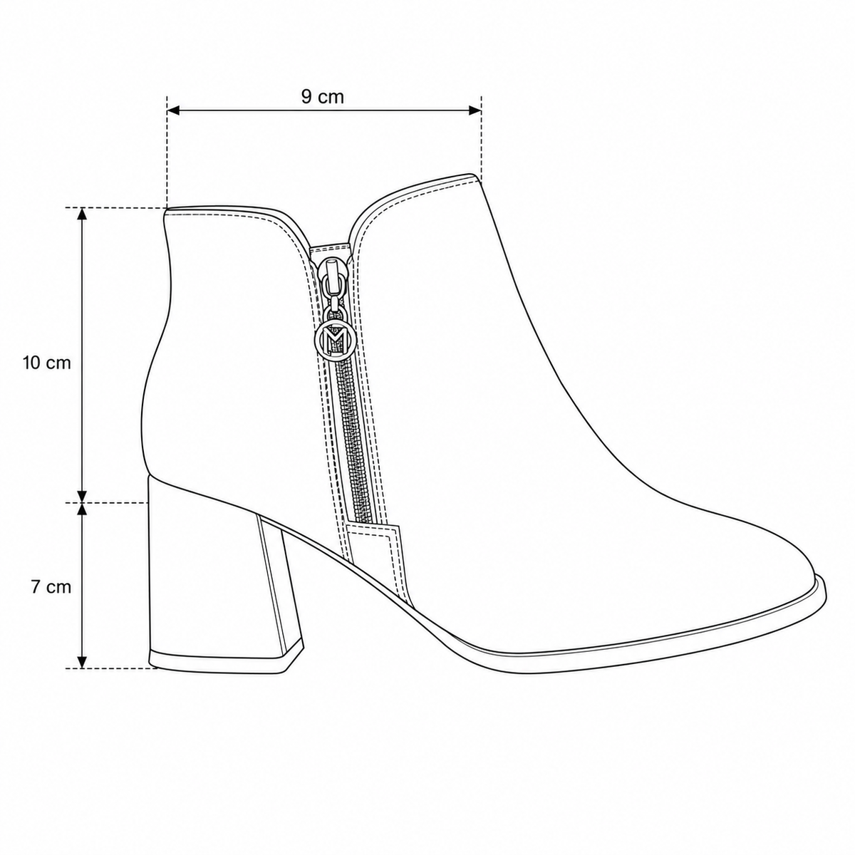 Botin Negro Modare