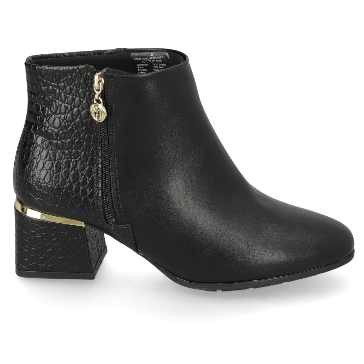 Botin Negro Modare 35 / Negro