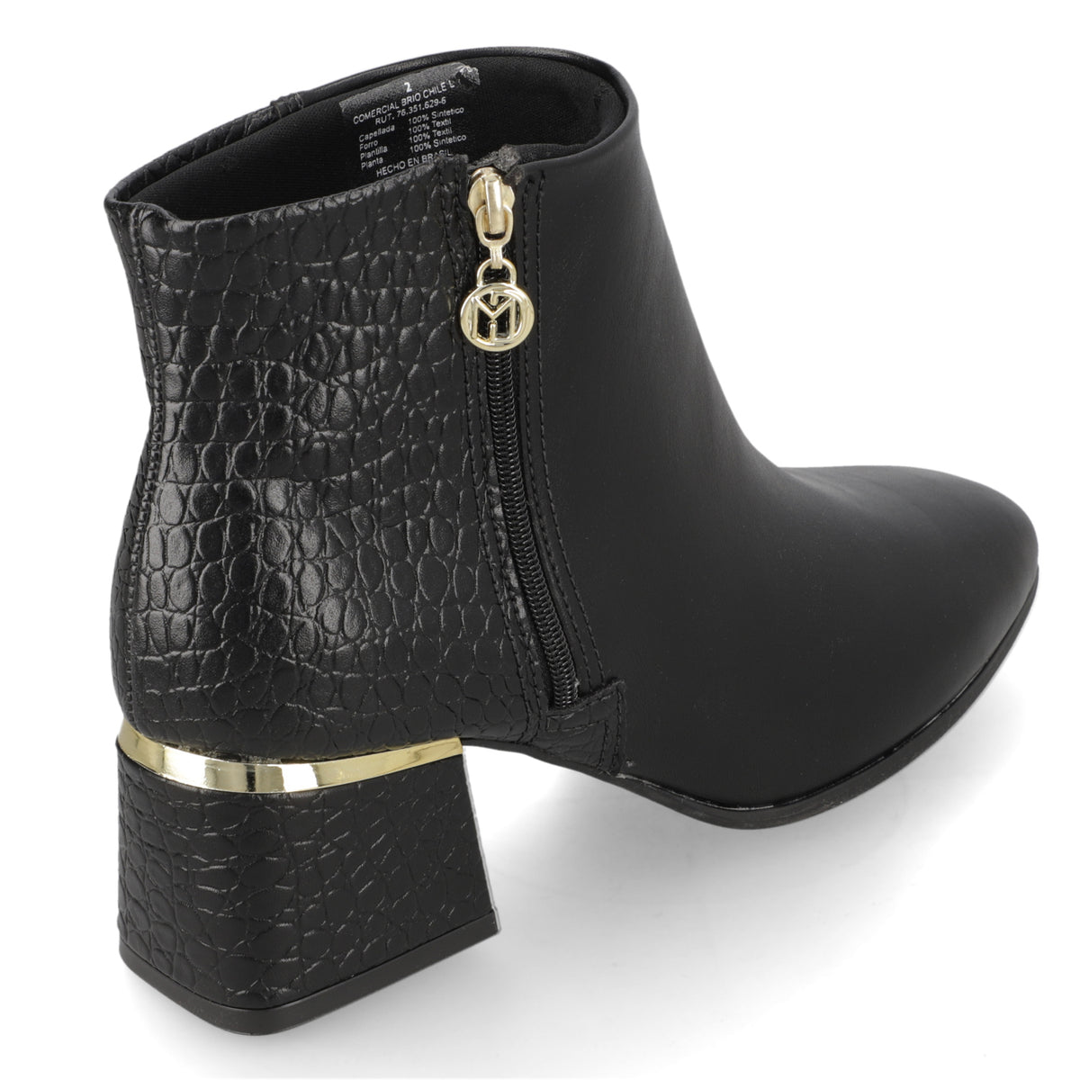Botin Negro Modare 35 / Negro