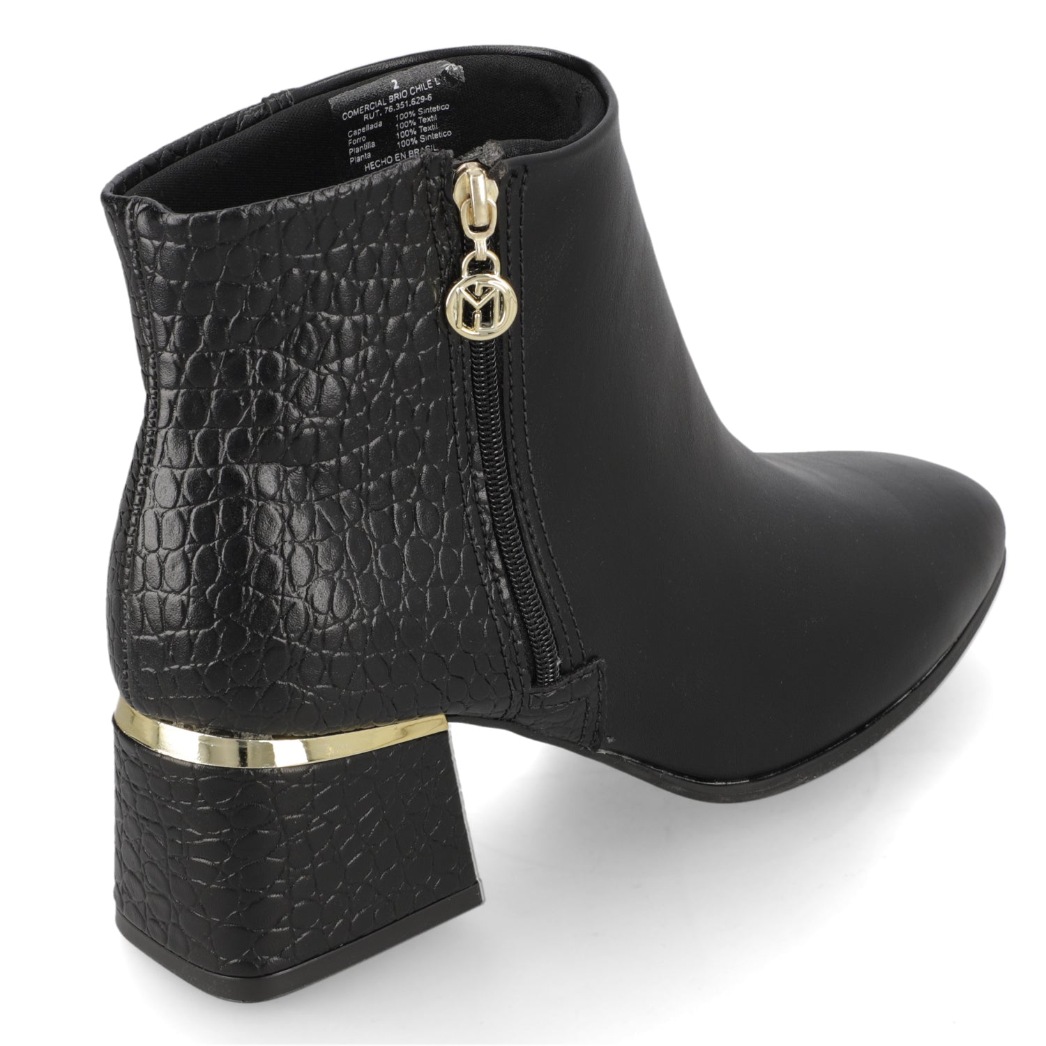 Botin Negro Modare 35 / Negro
