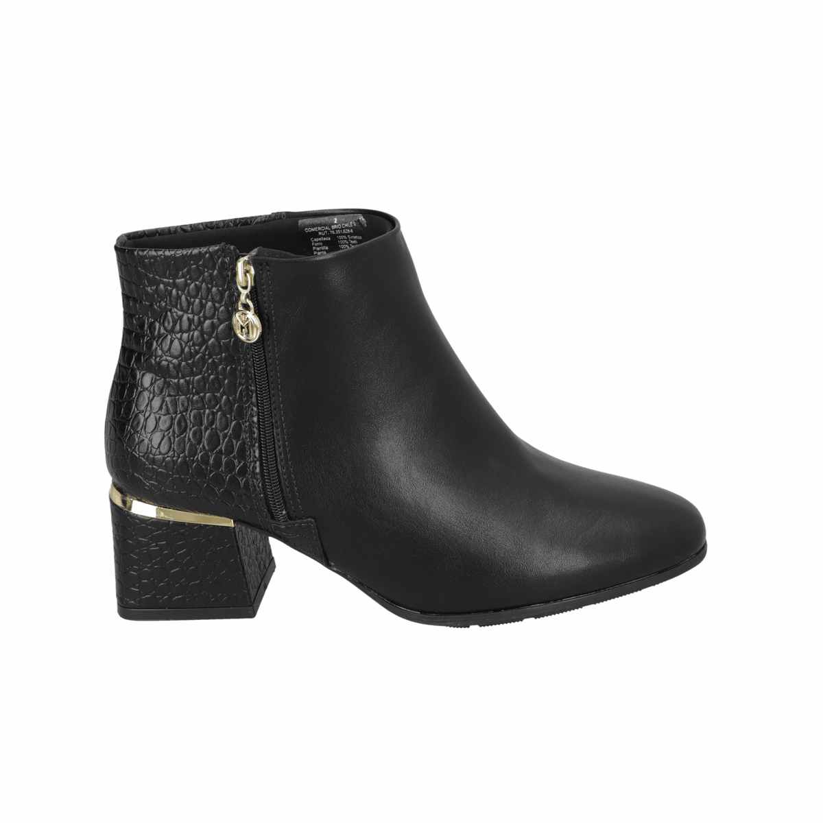Botin Negro Modare 35 / Negro