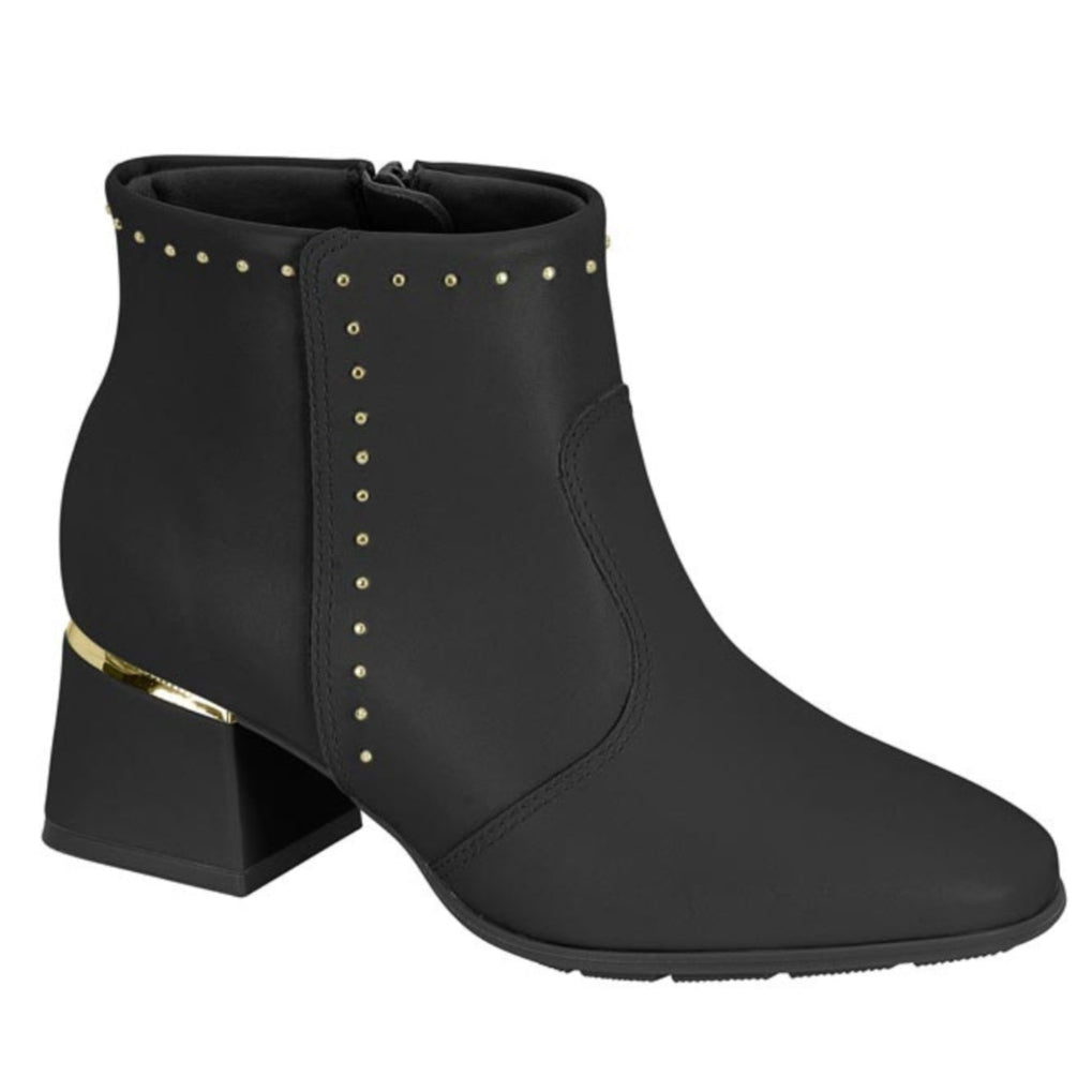 Botin Taco Ancho 5 cm Negro Modare 35 / Negro