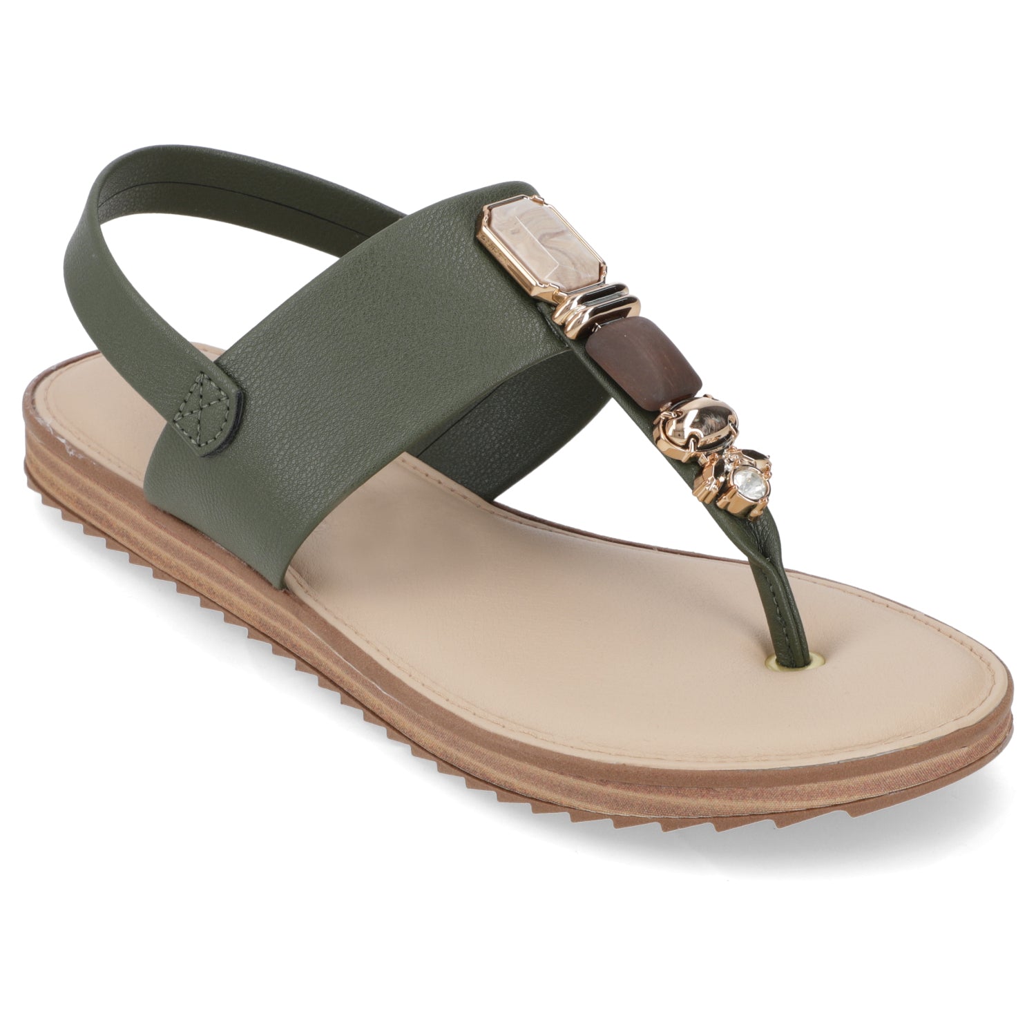 Sandalia Verde Oliva Modare 35 / Verde Oliva