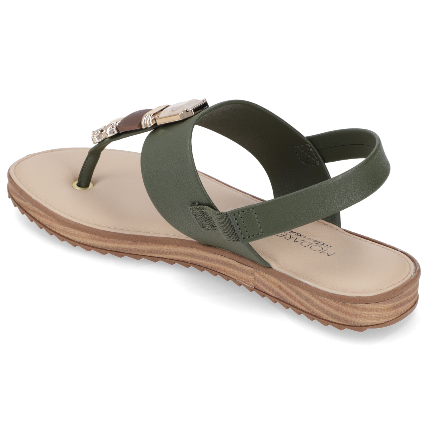 Sandalia Verde Oliva Modare 35 / Verde Oliva