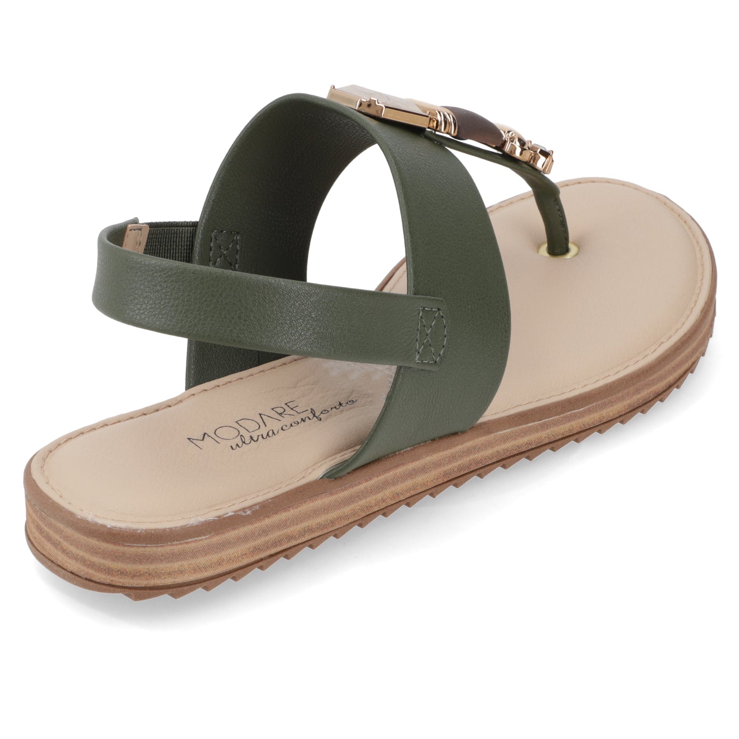 Sandalia Verde Oliva Modare 35 / Verde Oliva