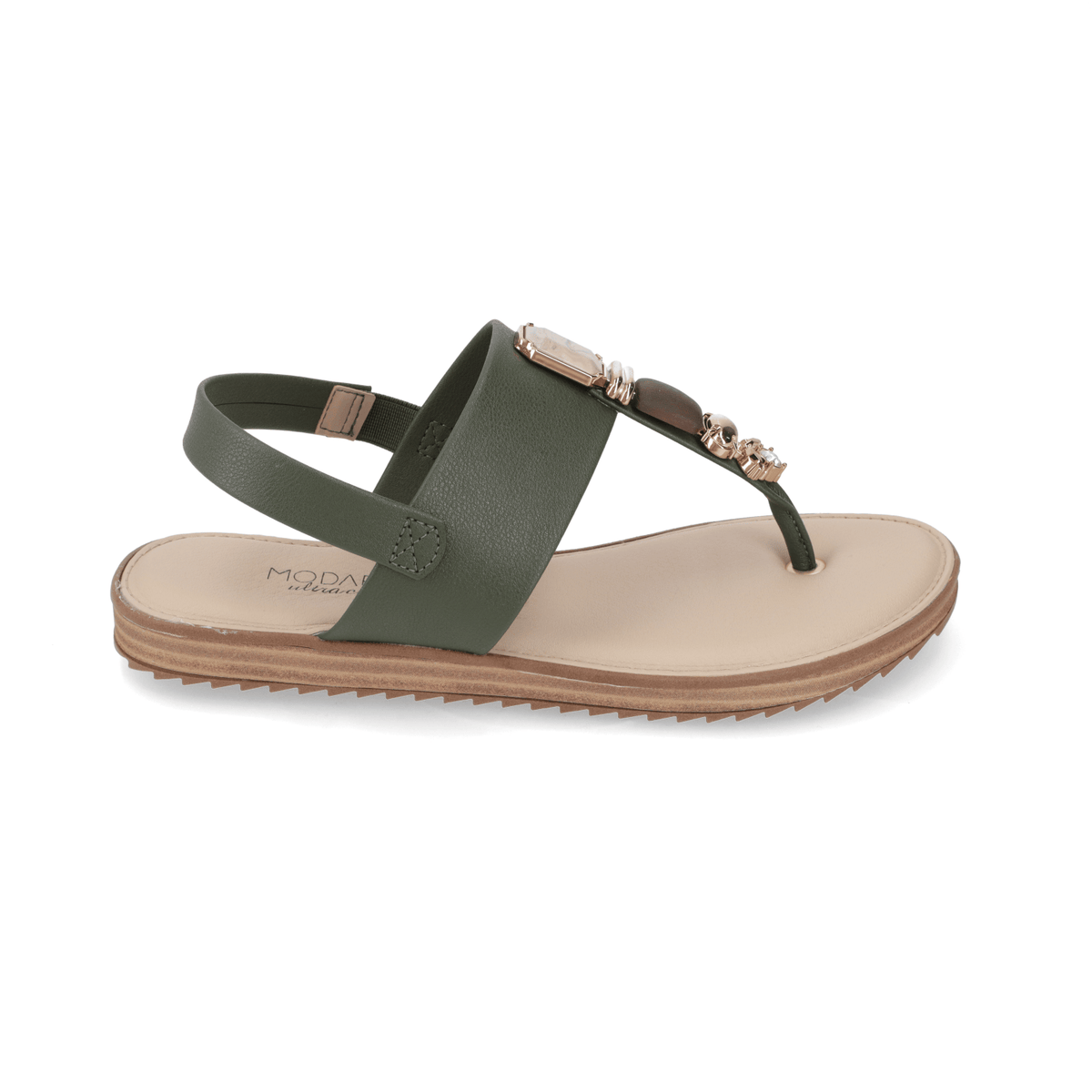 Sandalia Verde Oliva Modare 35 / Verde Oliva