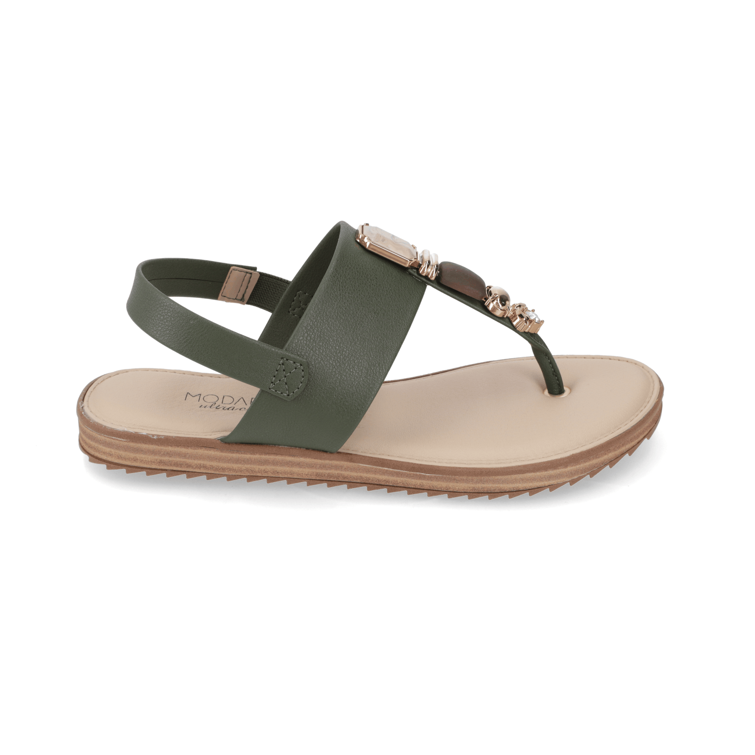 Sandalia Verde Oliva Modare 35 / Verde Oliva