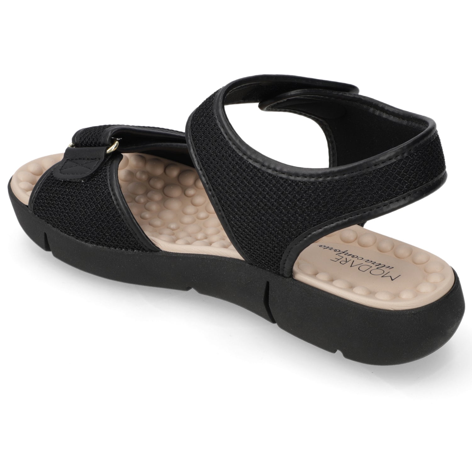 Sandalia Negro Modare Textil 35 / Negro