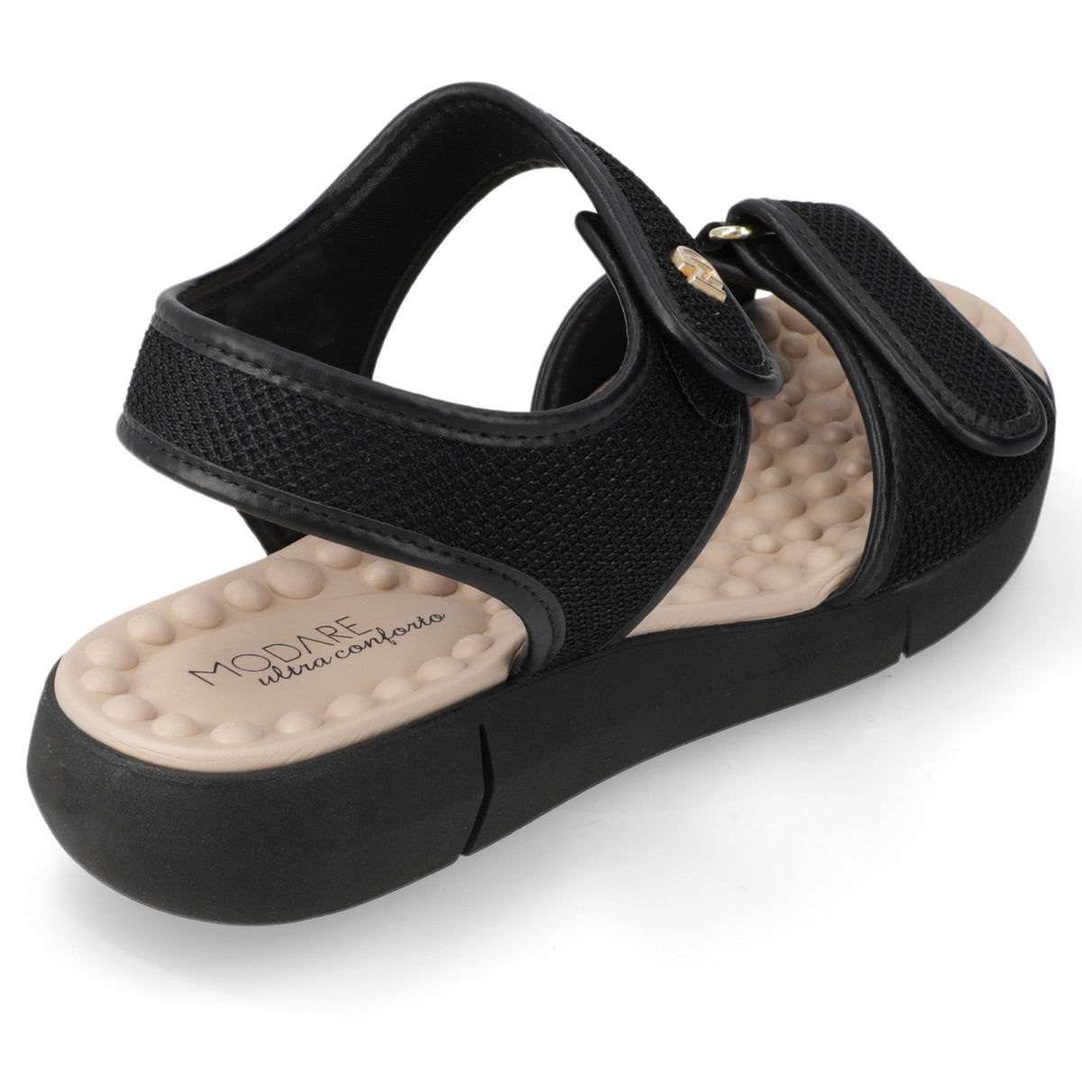 Sandalia Negro Modare Textil 35 / Negro