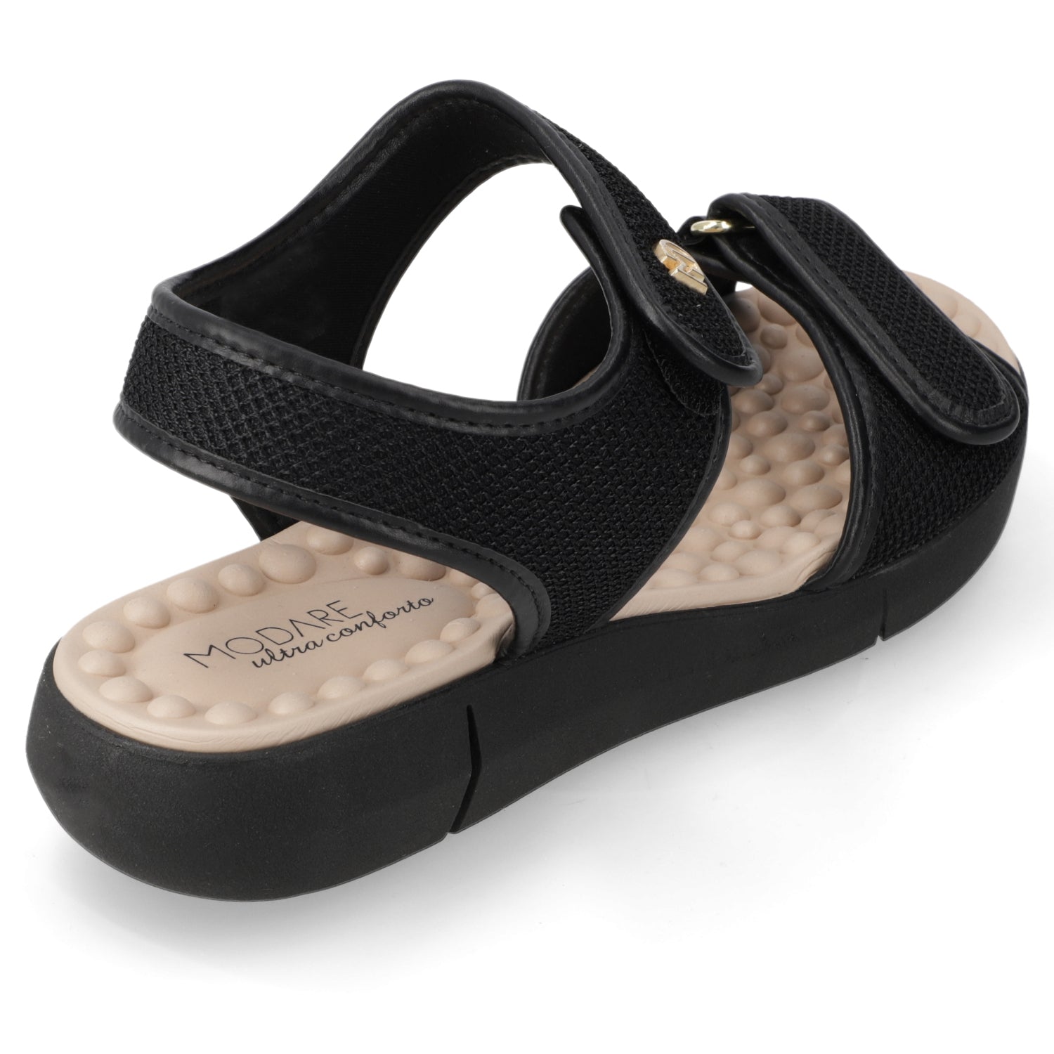 Sandalia Negro Modare Textil 35 / Negro