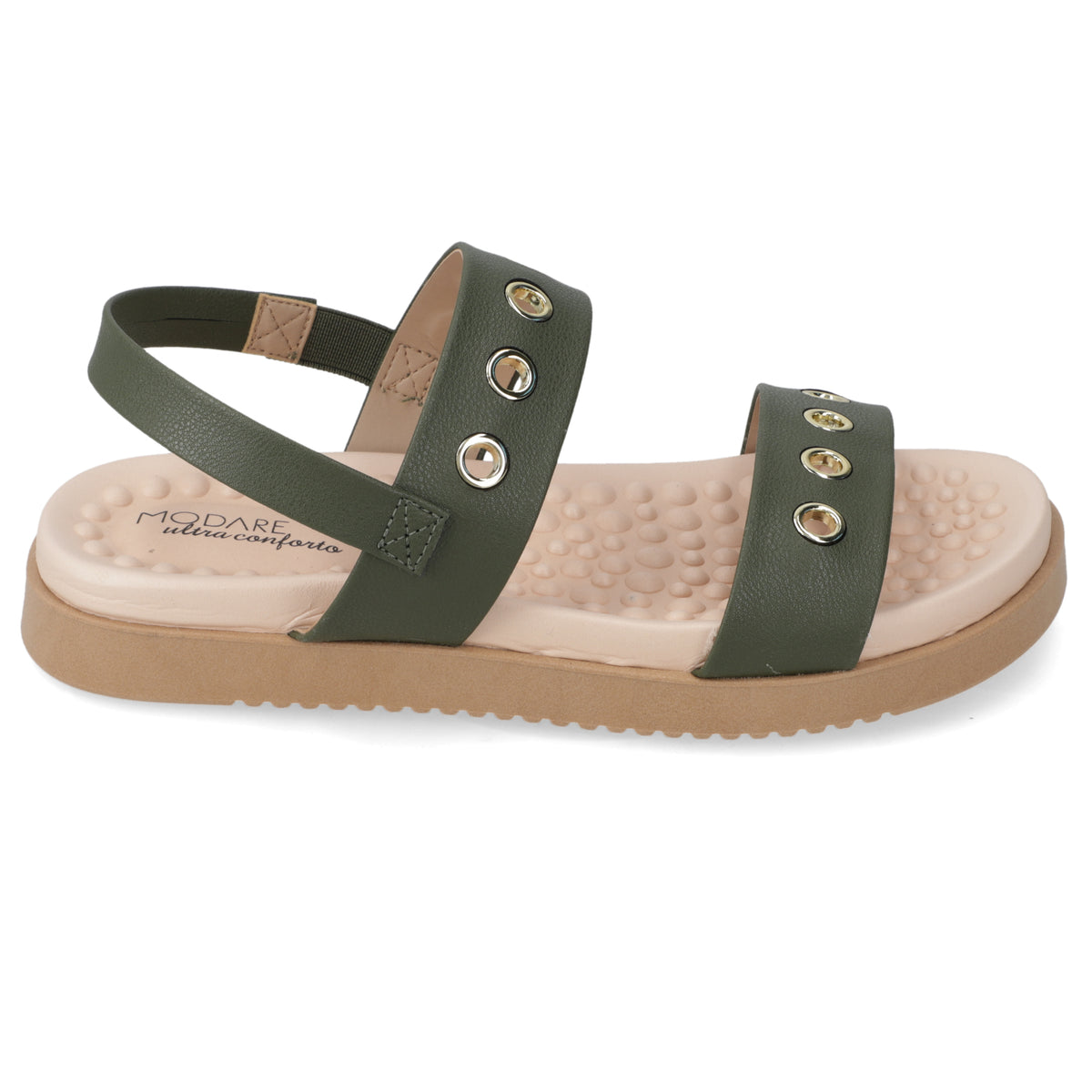 Sandalia Verde Oliva Modare Ecocuero 35 / Verde Oliva