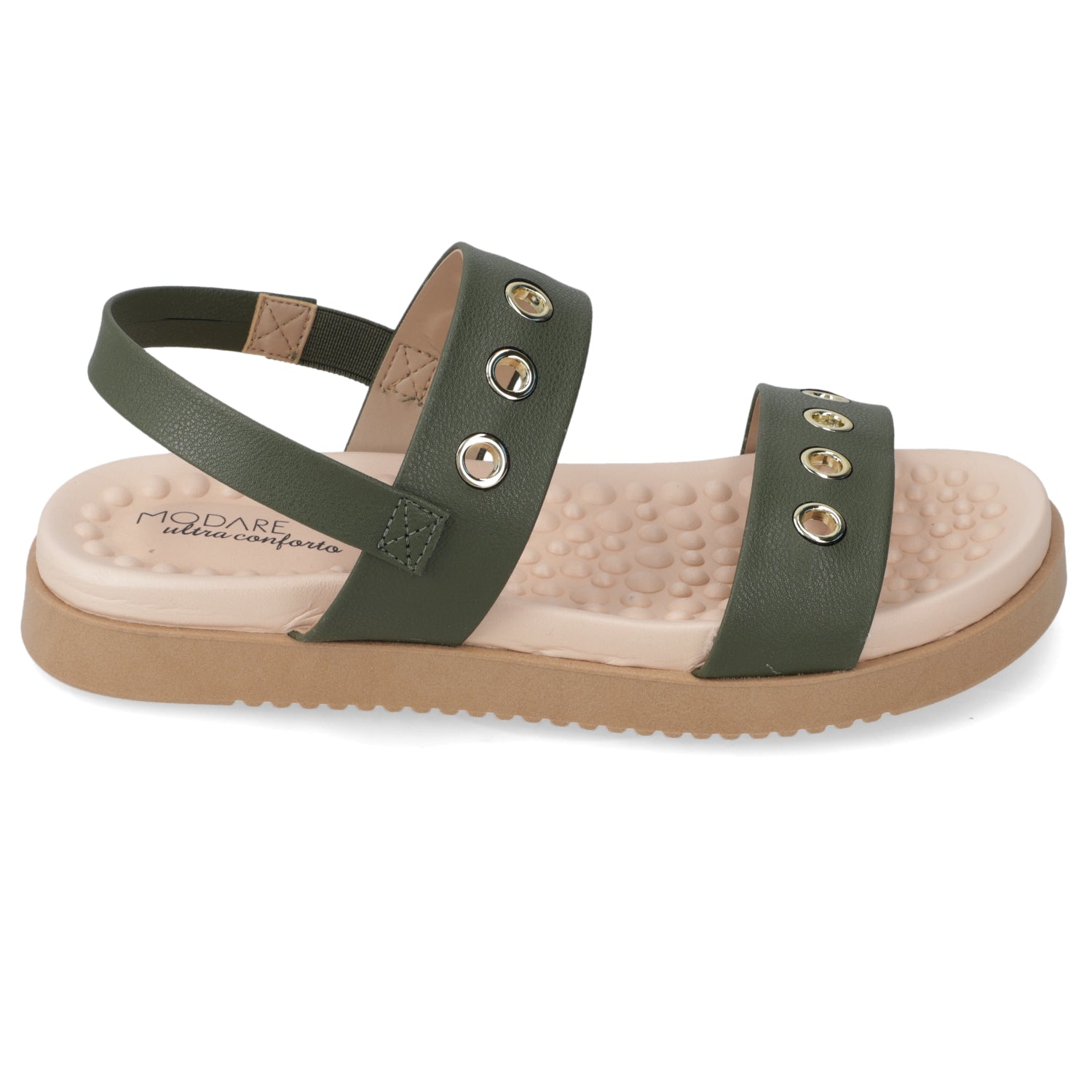 Sandalia Verde Oliva Modare Ecocuero 35 / Verde Oliva