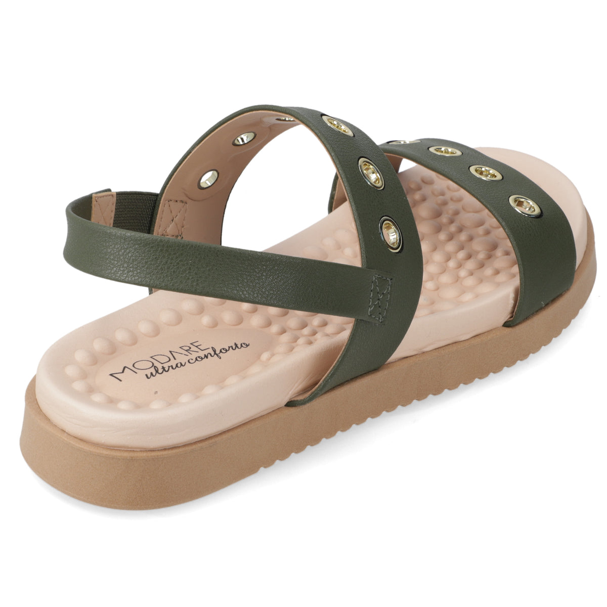 Sandalia Verde Oliva Modare Ecocuero 35 / Verde Oliva