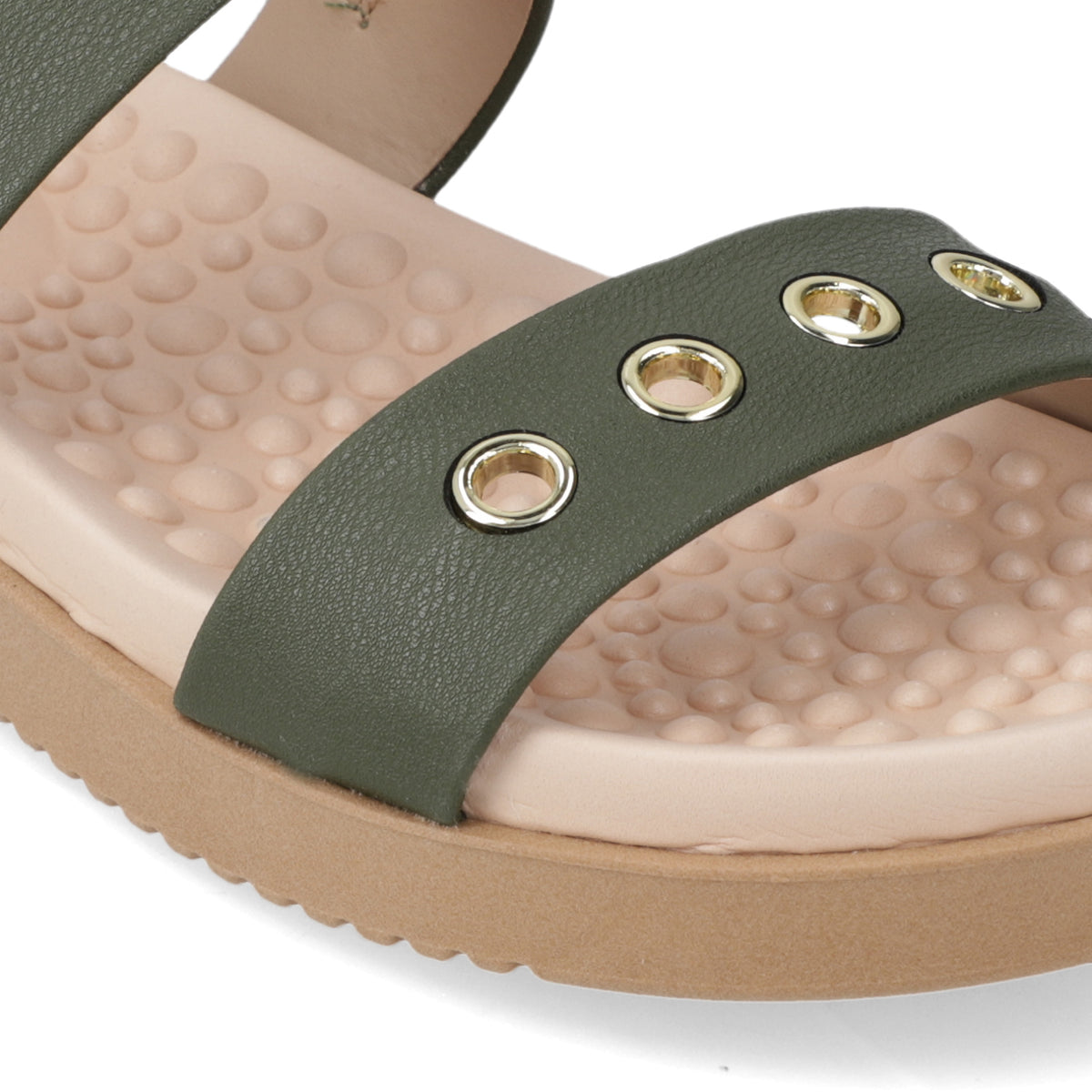 Sandalia Verde Oliva Modare Ecocuero 35 / Verde Oliva