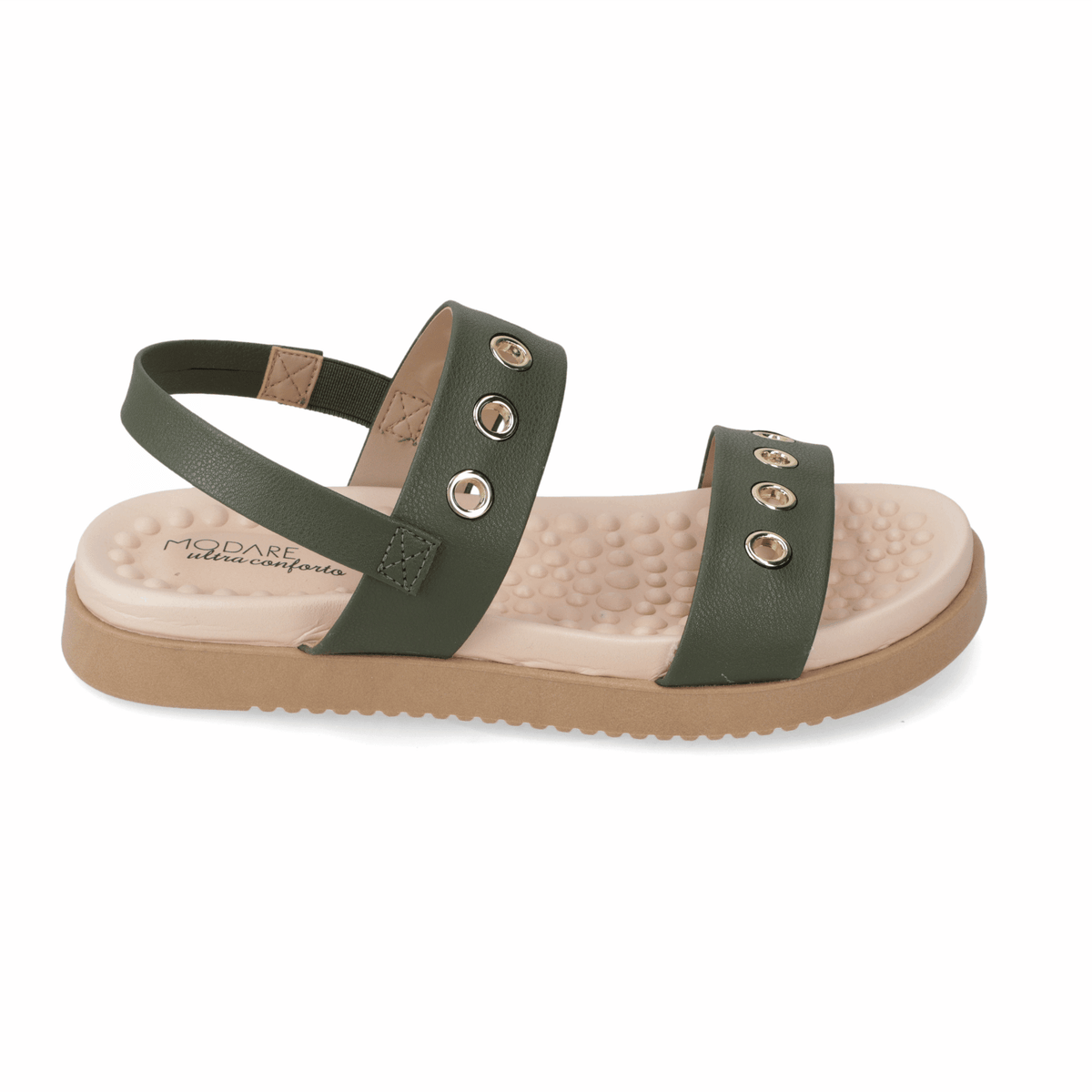 Sandalia Verde Oliva Modare Ecocuero 35 / Verde Oliva