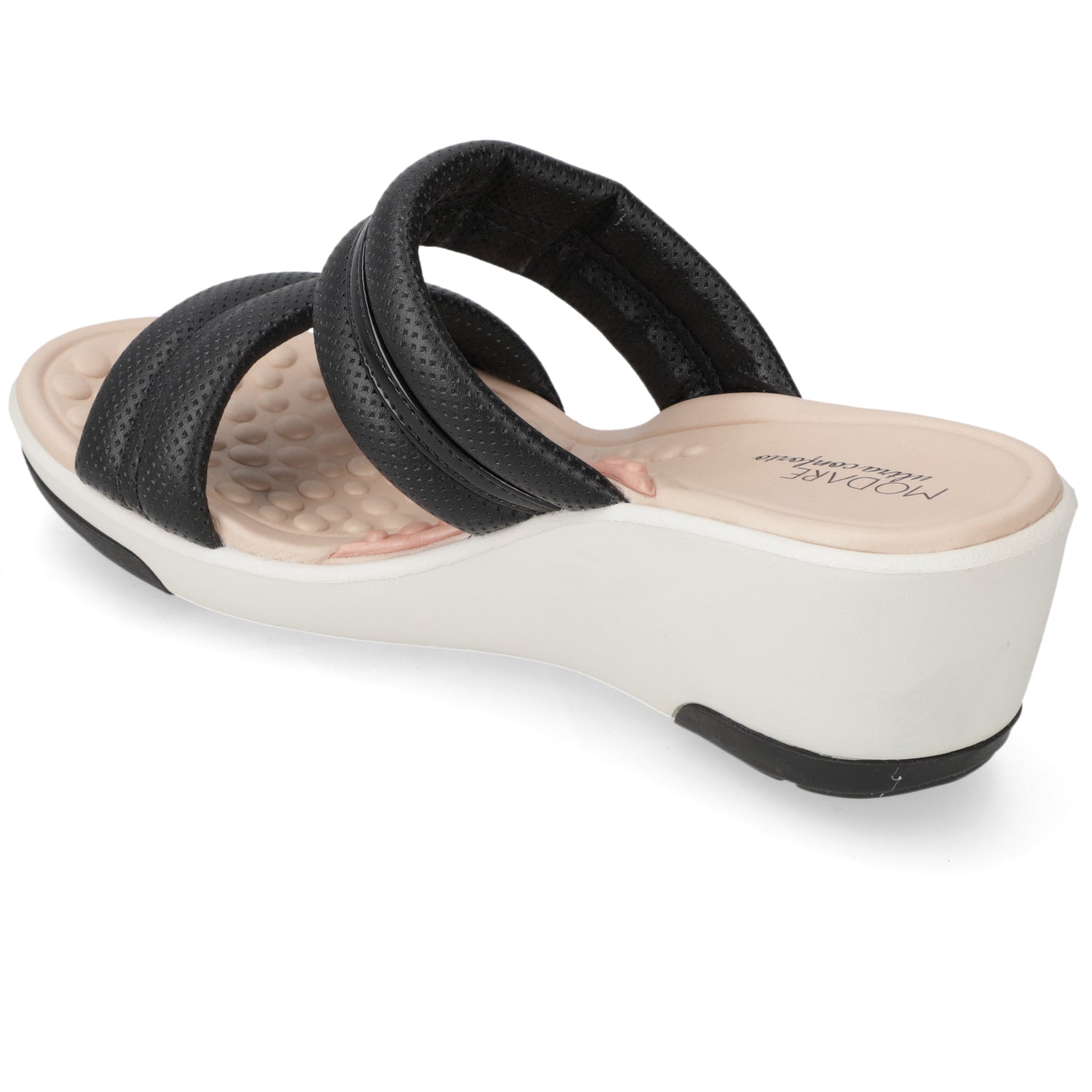 Sandalia Modare Croco Negro