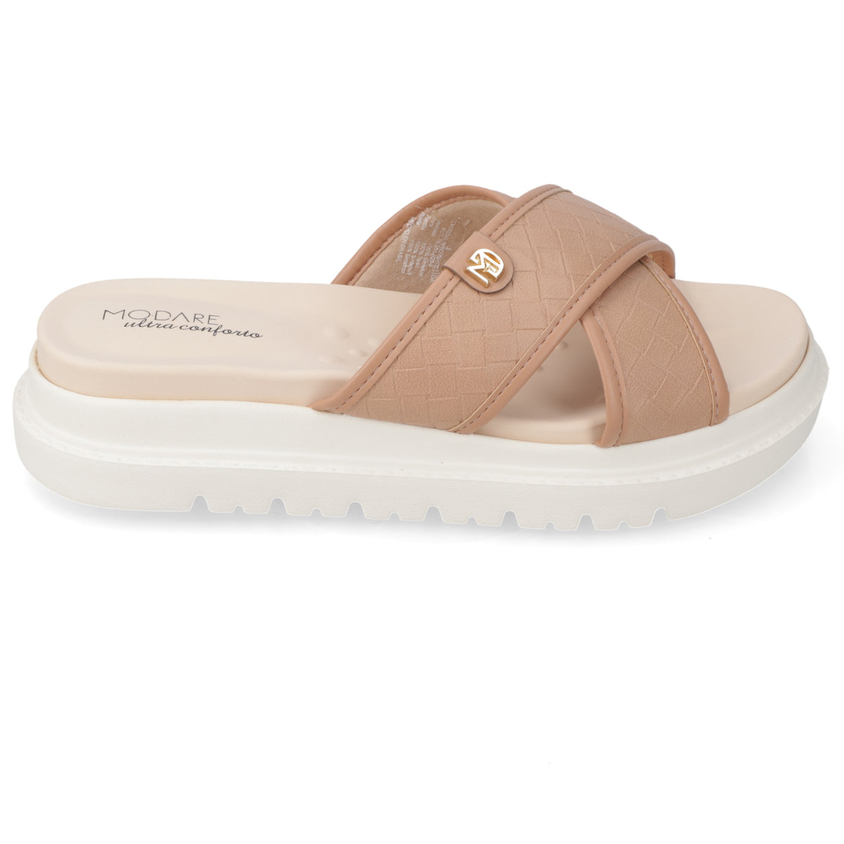 Sandalia Plataforma Nude Modare Ecocuero 35 / Nude