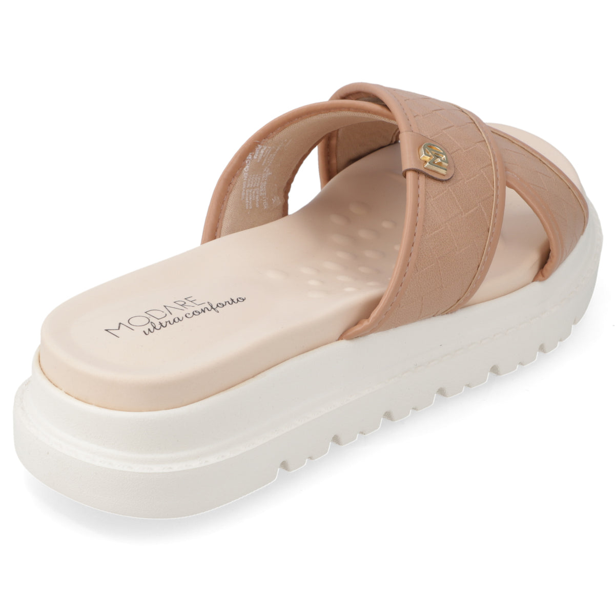 Sandalia Plataforma Nude Modare Ecocuero 35 / Nude