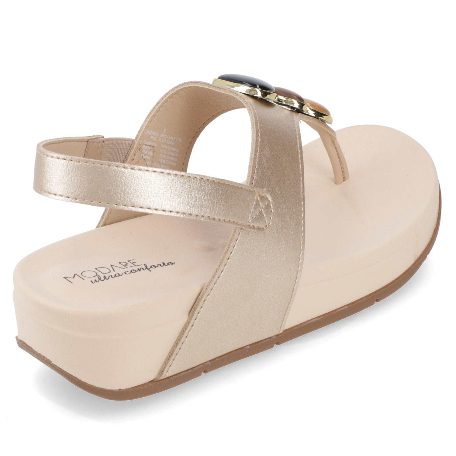 Sandalia Dorado Modare 35 / Dorado