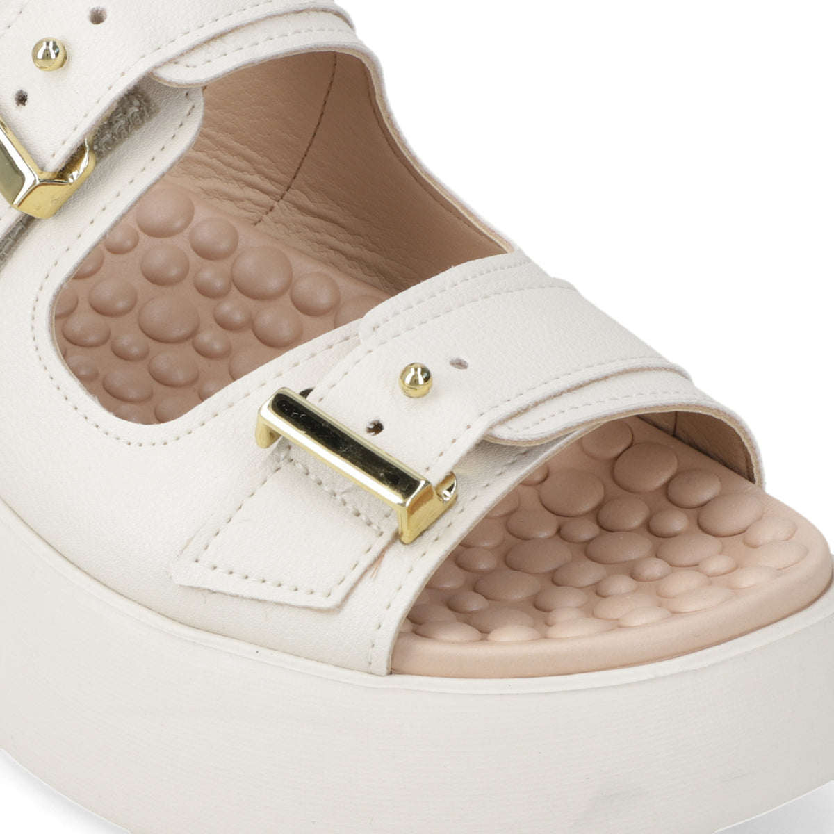 Sandalia Plataforma Blanco OFF Modare Ecocuero 35 / Blanco OFF