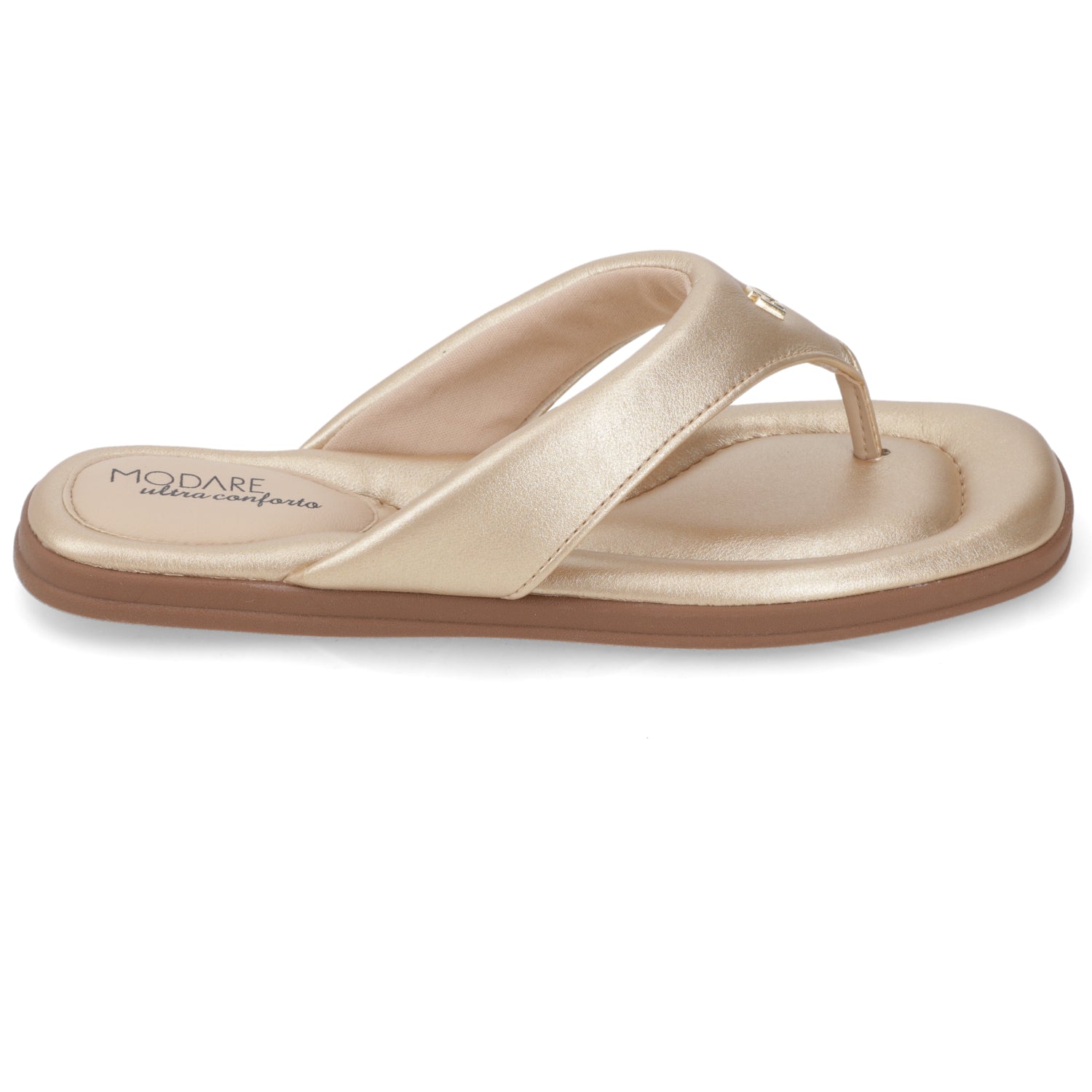 Sandalia Dorado Modare Metalizado 35 / Dorado