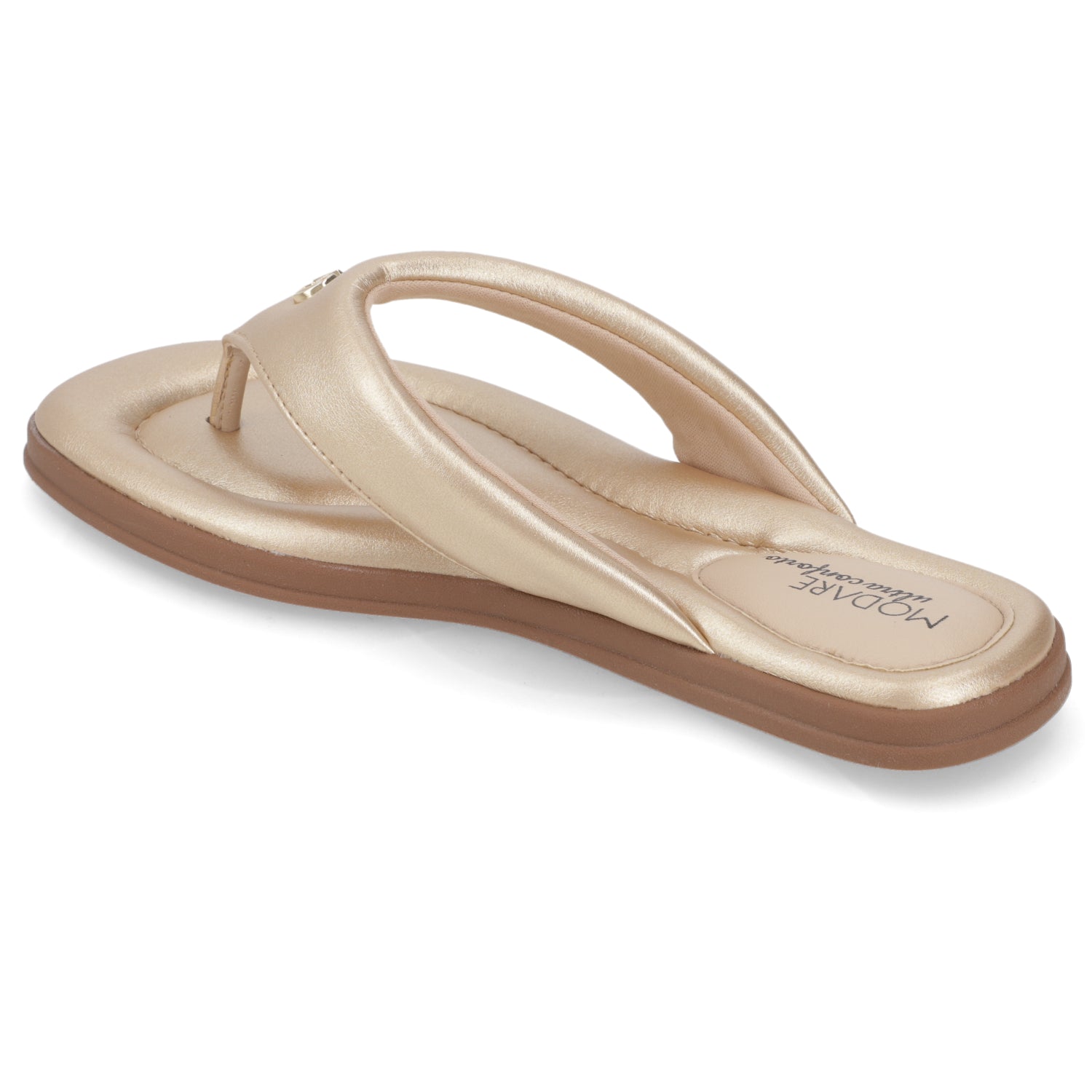 Sandalia Dorado Modare Metalizado 35 / Dorado