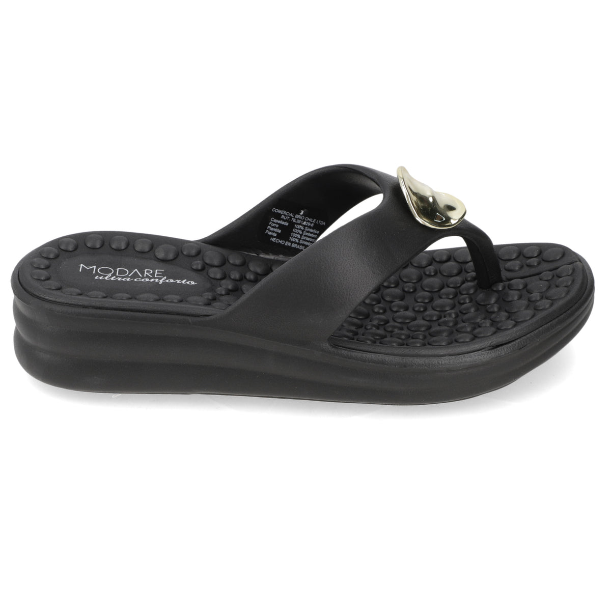 Sandalia Negro Modare 35 / Negro