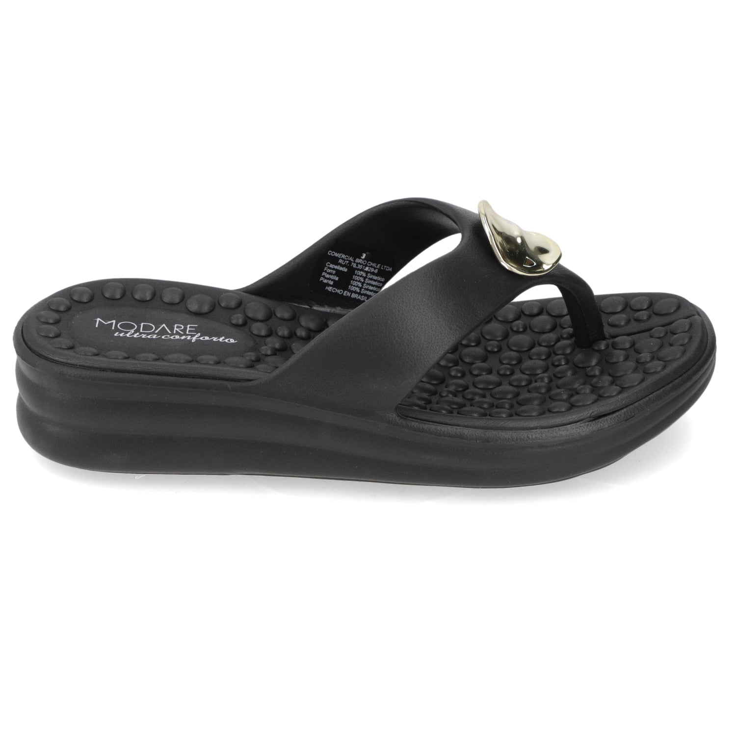 Sandalia Negro Modare 35 / Negro