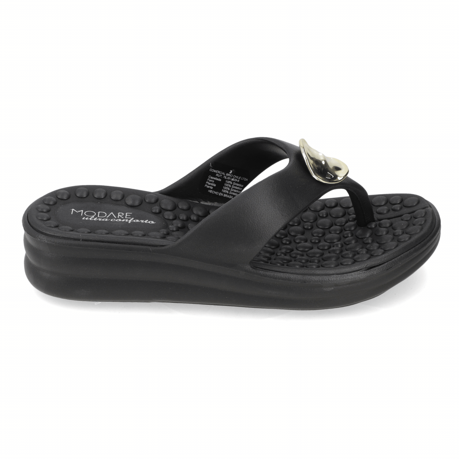 Sandalia Negro Modare 35 / Negro