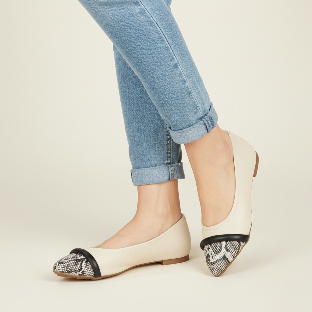 Ballerinas Crema Modare