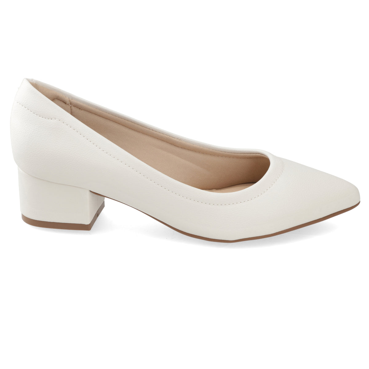 Taco Ancho 3 cm Blanco Modare 35 / Blanco